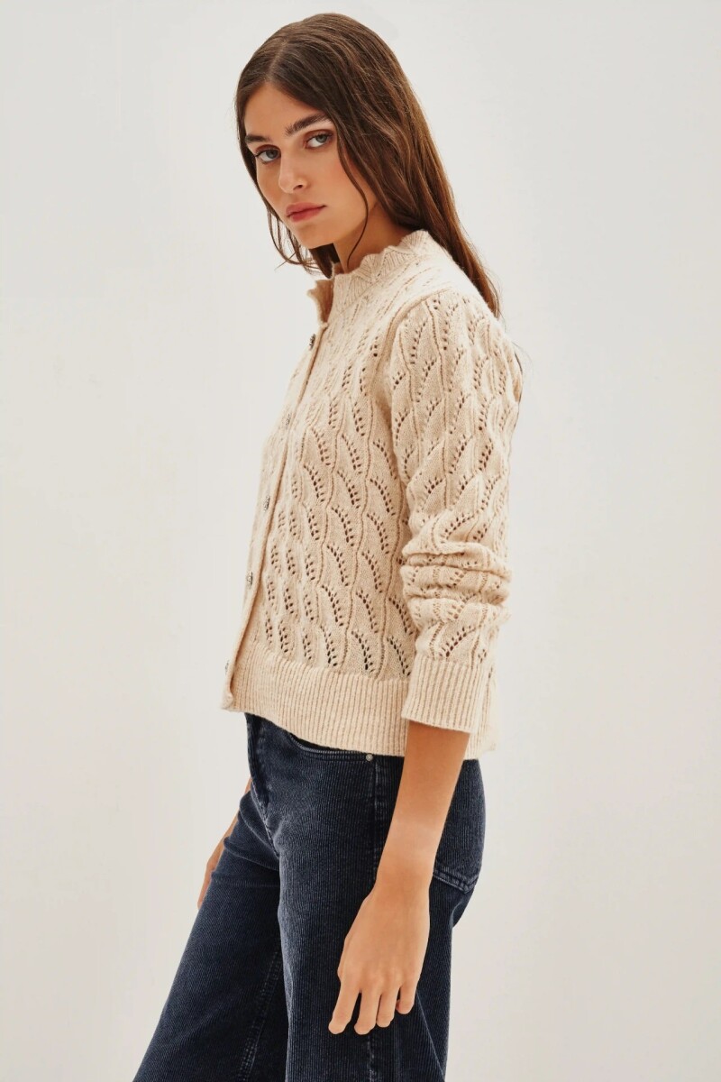 Cardigan Isabella New Crudo Melange