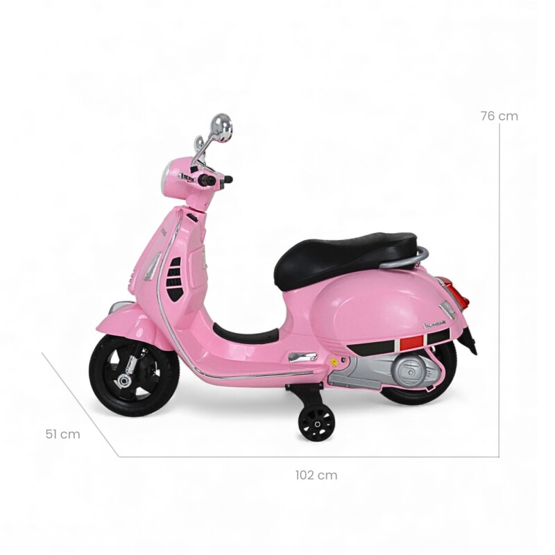 Moto Vespa A Batería 12 Volt Bebesit Moto Vespa A Batería 12 Volt Bebesit