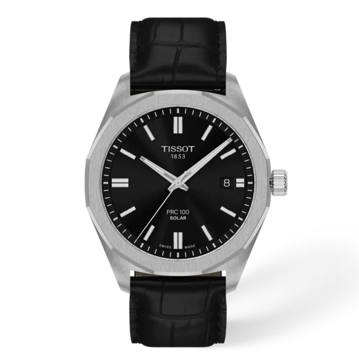 Reloj Tissot Prc 100 Solar 39mm T1514221605100 Para Hombre 