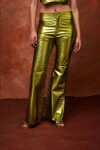 Formal Leather Pants Galácticos Pistacho