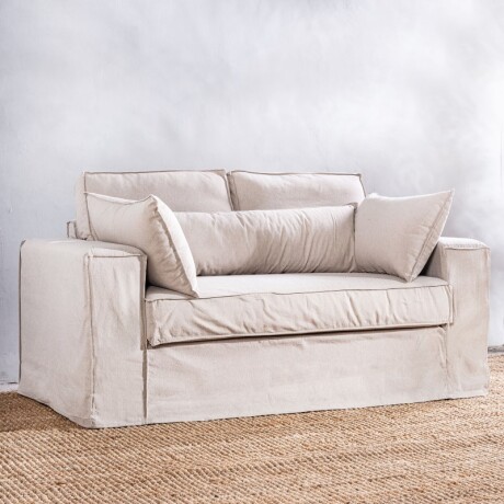 Sillón Garda 2 Cuerpos Crudo