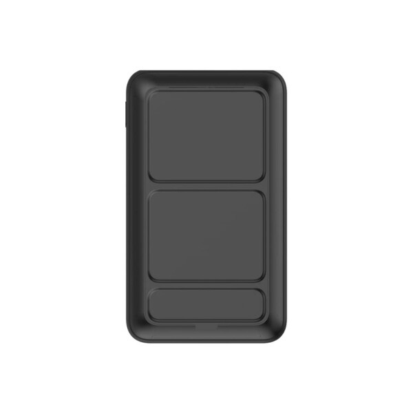 Power Bank inalámbrica magnética 5000 mAh color negro Power Bank Inalámbrica Magnética 5000 Mah Color Negro