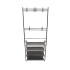 Perchero Ropa Rack Multifuncional Zapatero Organizador Percha Estantes Imback Color Negro Perchero Ropa Rack Multifuncional Zapatero Organizador Percha Estantes Imback Color Negro