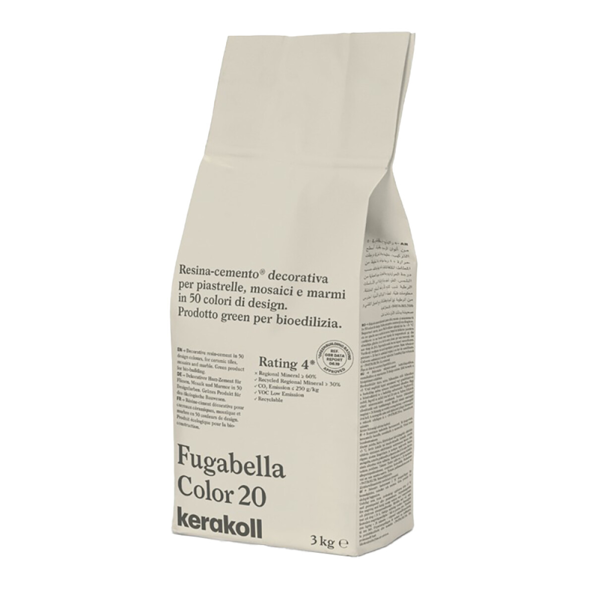 Pastina Fugabella Color 20 X 3kg. 