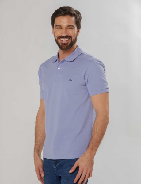 REMERA POLO PIQUE Lavanda