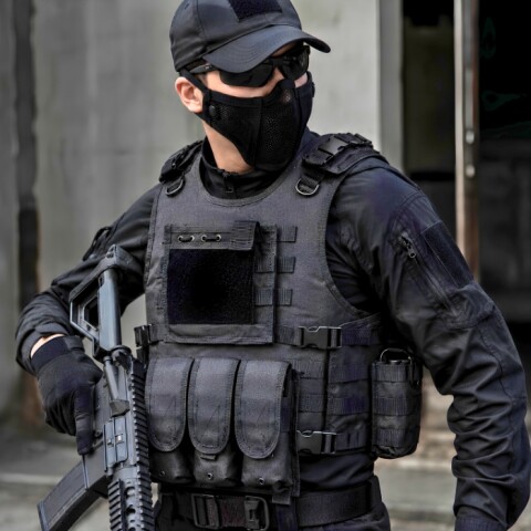 Chaleco Táctico Caza Airsoft Paintball Multibolsillo Chaleco Táctico Caza Airsoft Paintball Multibolsillo