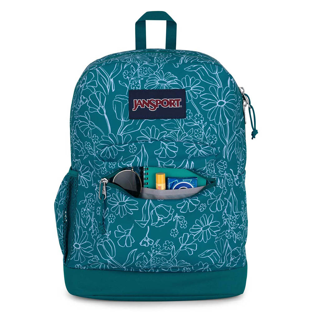 Cross Town Plus Delightful Daisies Green
