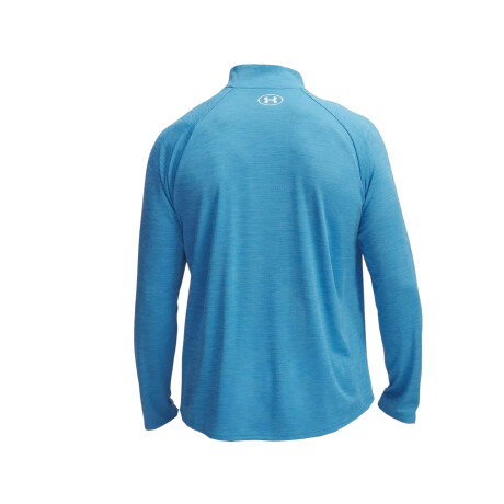 Buzo Under Armour Tech Textured 1/2 ZIP Blue