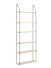 Estante pared HEJLSMINDE 6 est negro/nat Estante pared HEJLSMINDE 6 est negro/nat