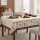 Mantel Cuadrado Karsten Dia a Dia 1.40x1.40cm Cafe Gourmet