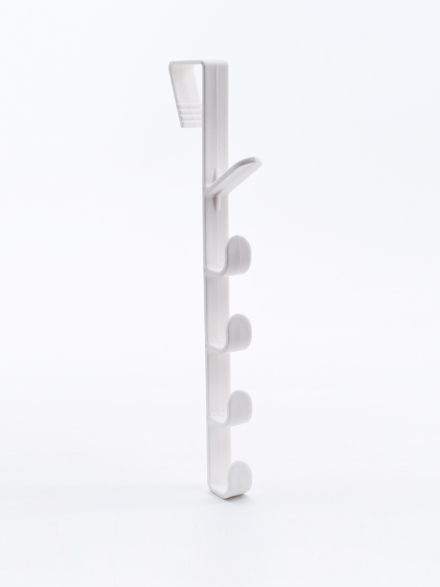 PERCHERO PARA PUERTA - BLANCO 