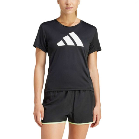 Remera Run It Tee De Mujer Negro