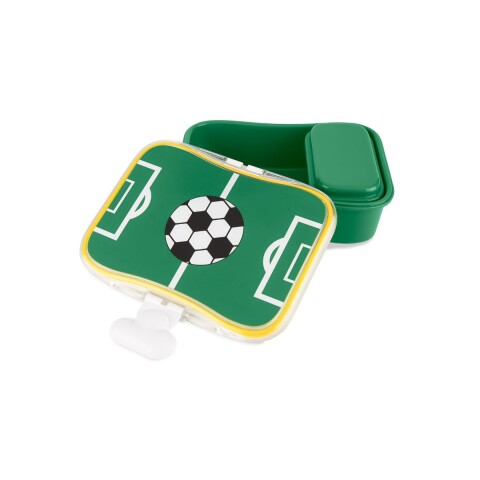 Tupper Contenedor lanchera para niños 2 en 1 Fútbol