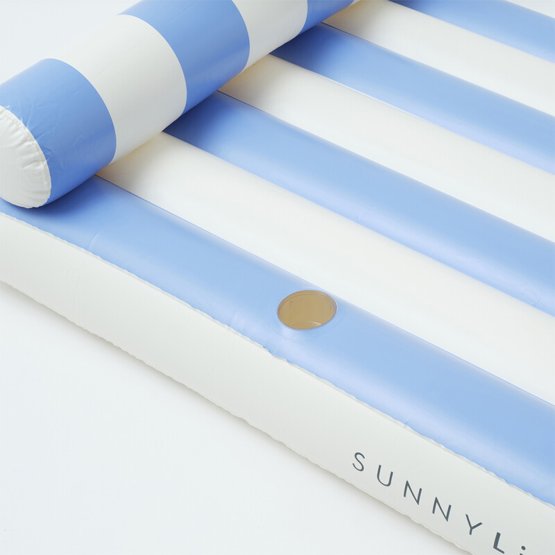 Colchoneta inflable Lilo Blue Stripe