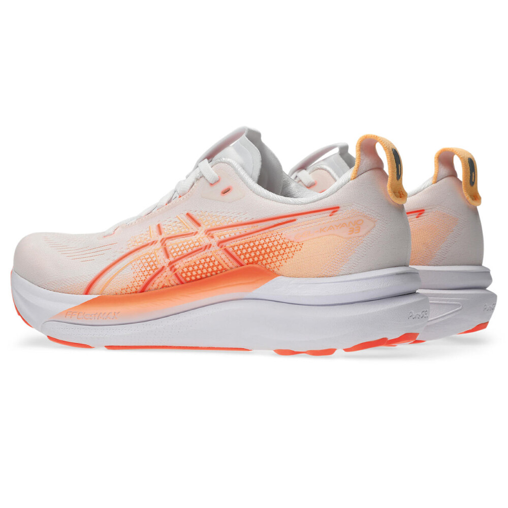 Zapatillas Running Gel-Kayano 33 Mujer White/vivid Coral