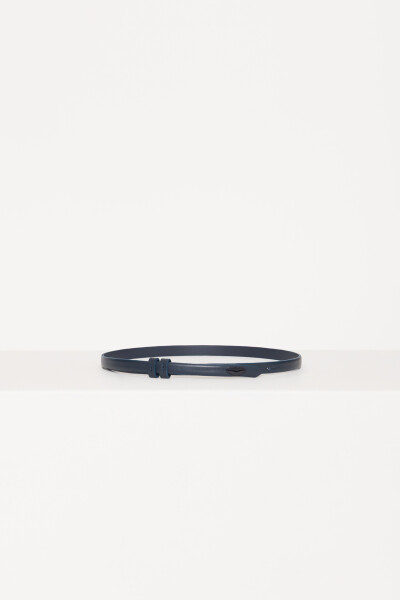 CINTURON LIPSTICK THIN Azul