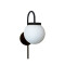 Lampara de pared bolonia Luminaria De Pared Bolonia Negra