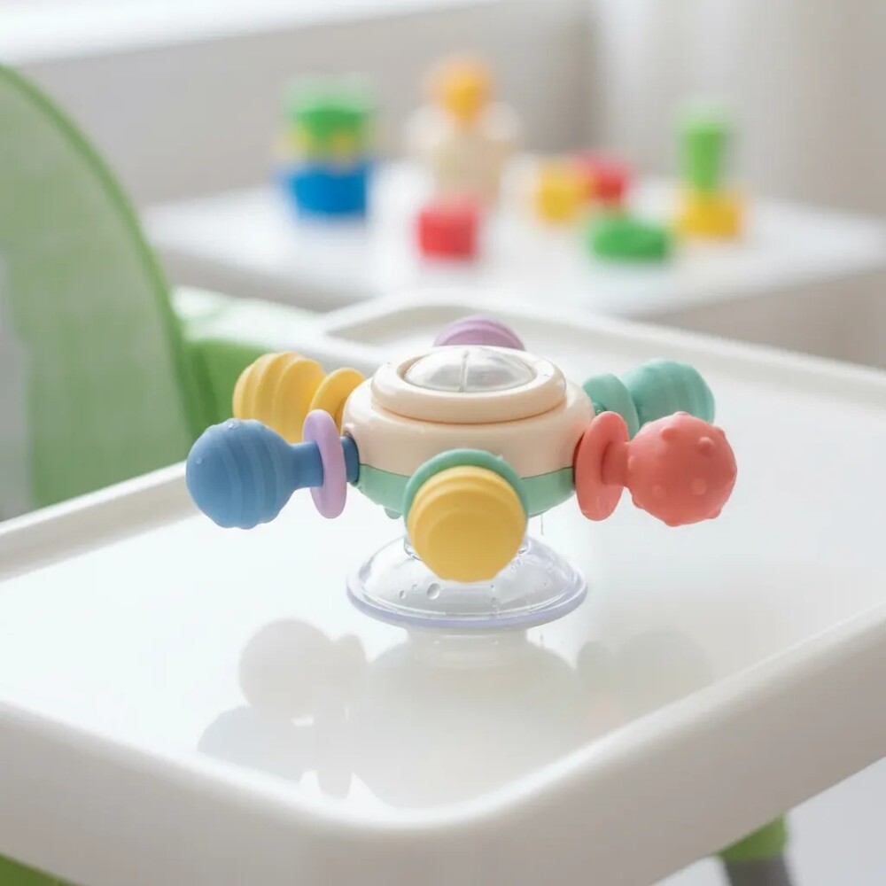 Mordillo BUBA con ventosa y spinner Mordillo BUBA con ventosa y spinner