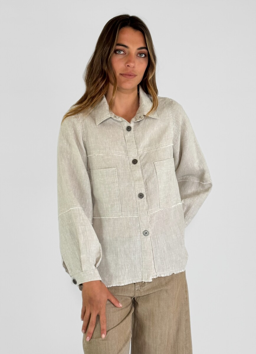 CHAQUETA RUFINA - BEIGE 