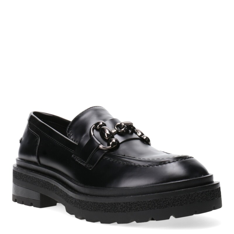 Zapatos de Mujer Miss Carol DOULE Mocasin con hebilla Negro