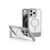 Protector para iPhone 15 Pro Max con MagSafe y soporte gris Protector Para Iphone 15 Pro Max Con Magsafe Y Soporte Gris