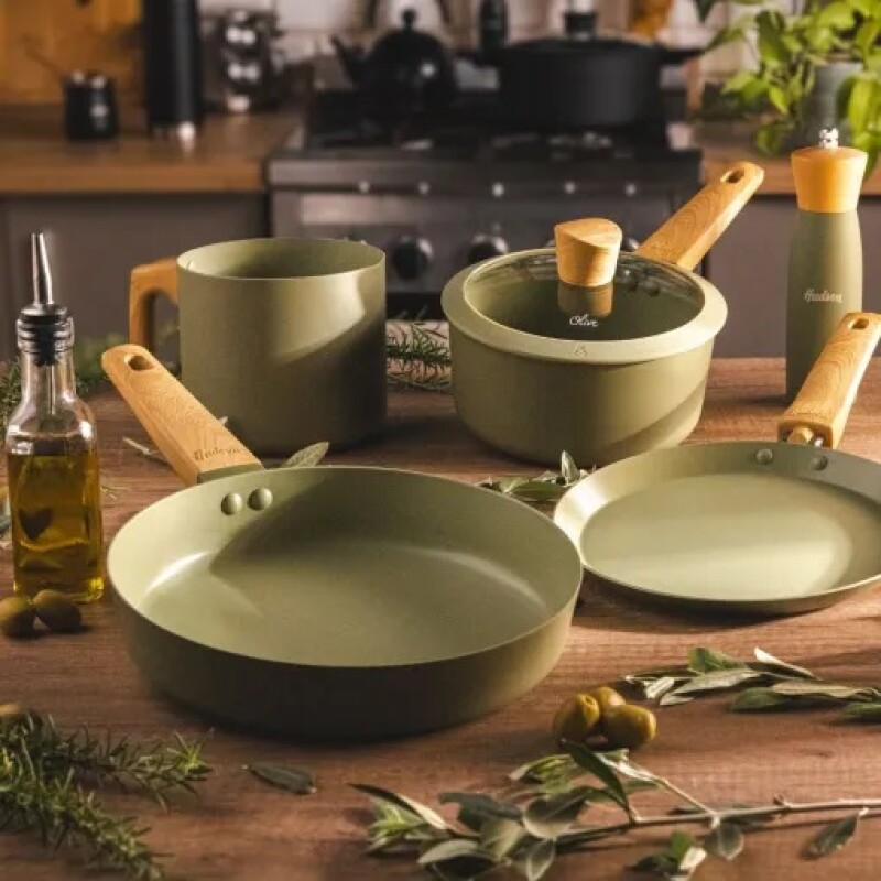 CACEROLA DE ALUMINIO 24 CM OLIVE CACEROLA DE ALUMINIO 24 CM OLIVE