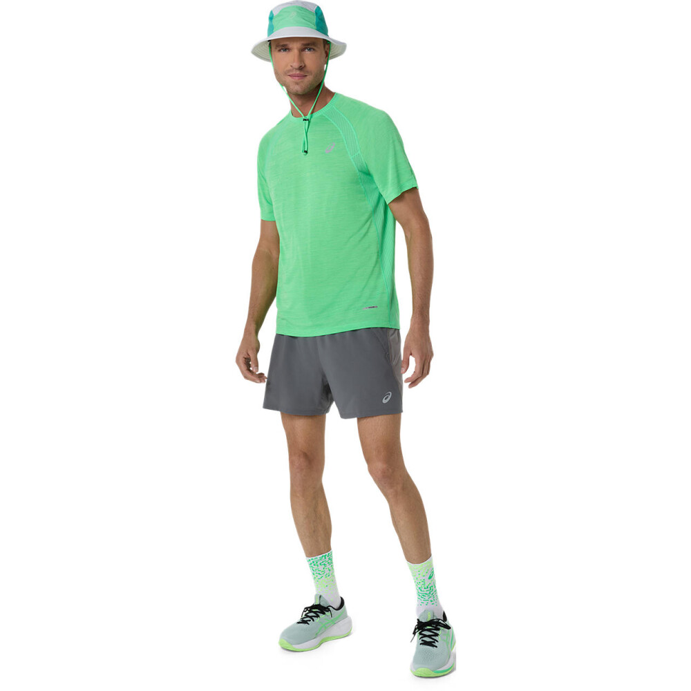 Polo Running Road SS Top Hombre Vital Green