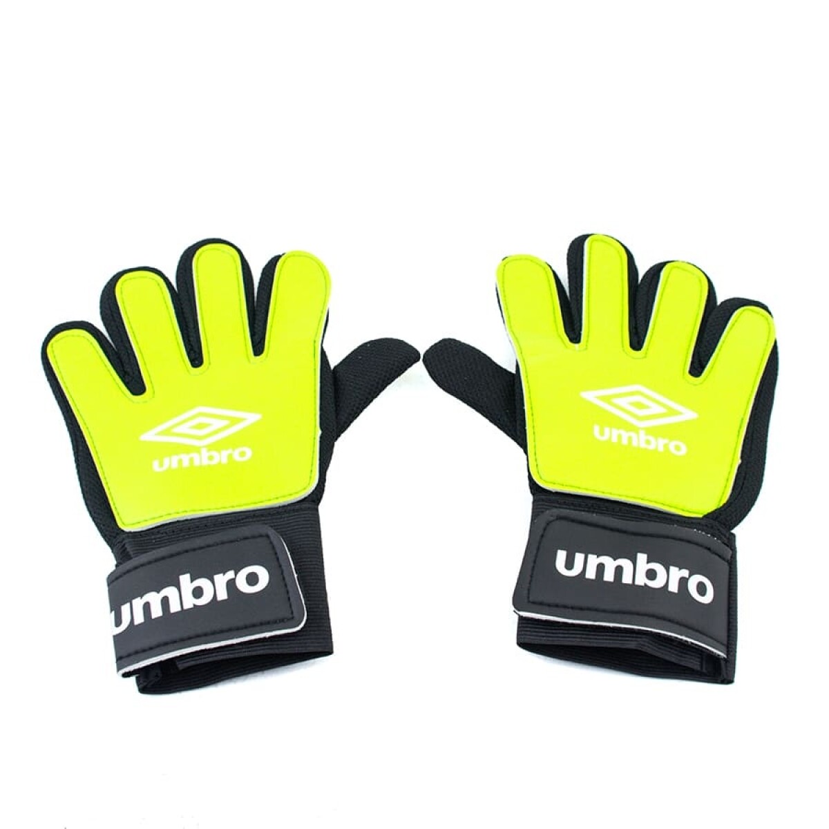 Guantes Umbro Golero JR de Hombre - 20095418 - Lima-negro 