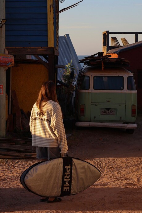 Buzo Reversible Marinero / Arena - Preventa U