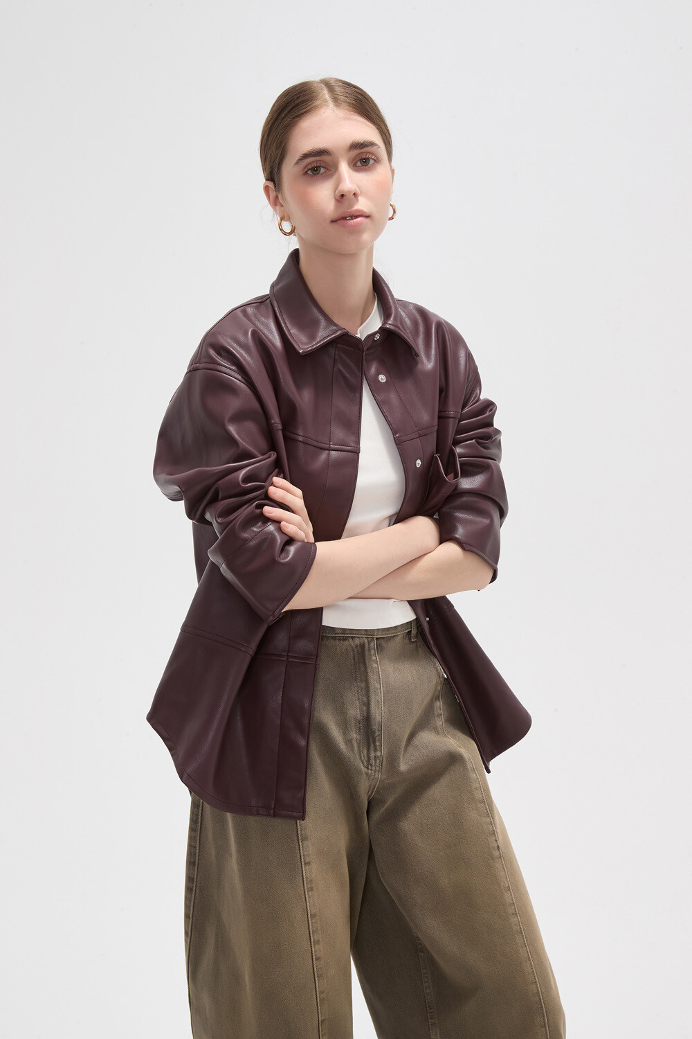 Sobrecamisa Pointer Cereza Oscuro