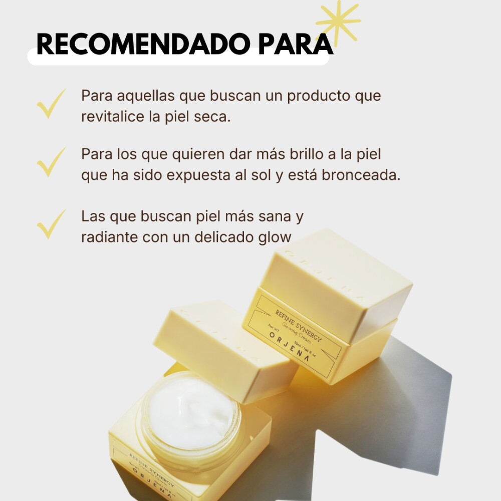 Crema Glow ORJENA REFINE SYNERGY GLOWING CREAM Crema Glow ORJENA REFINE SYNERGY GLOWING CREAM