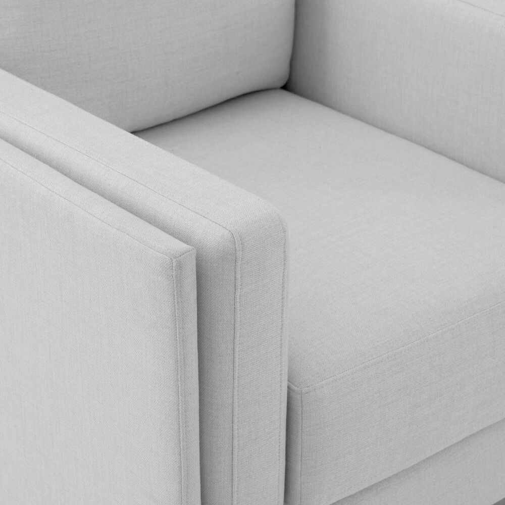 BUTACA TELA-Y-MADERA GRIS LUXOR PREMIUM