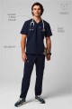 Polo Helix Scrub Hombre Navy