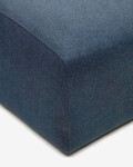 Puf terminal Neom azul 75 x 89 cm