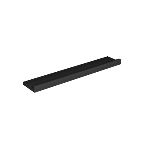 PQ1060 Repisa De Mdp Marco 10x60x1.5 Cm Resiste 15 Kgs - Negro