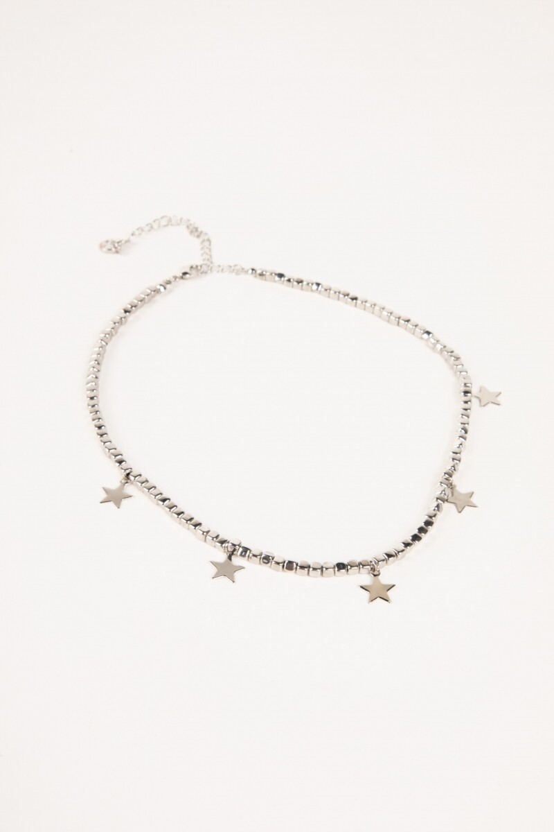 COLLAR BALTE Plateado