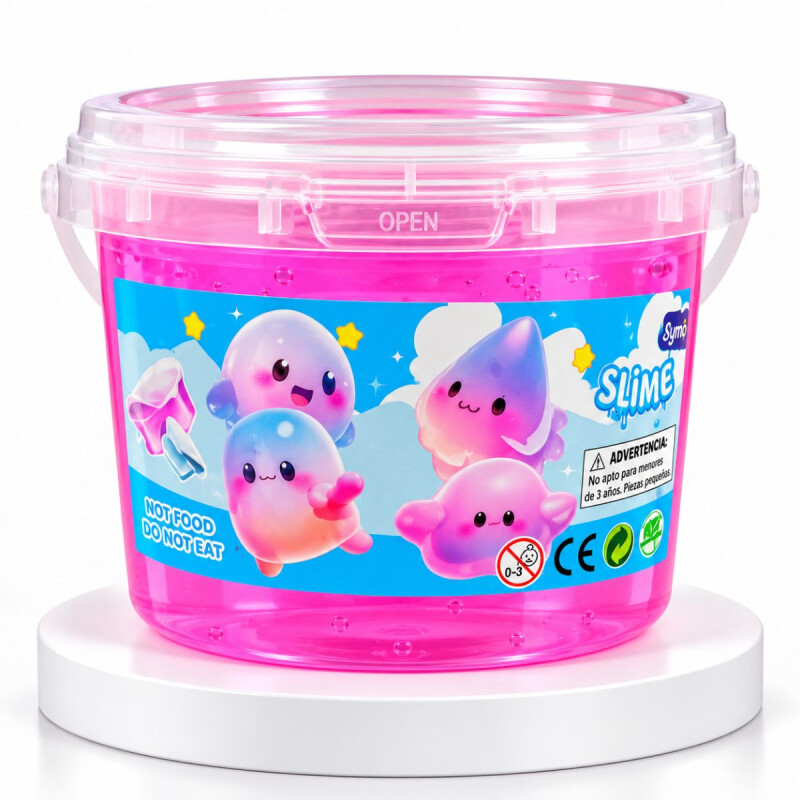 Slime 500g Rosado