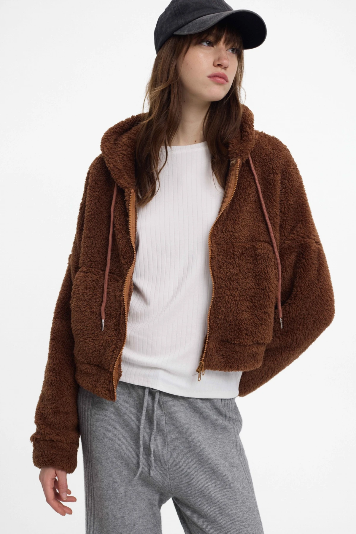 Campera Teddy Marron