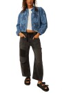 CAMPERA QUINN QUILTED Azul