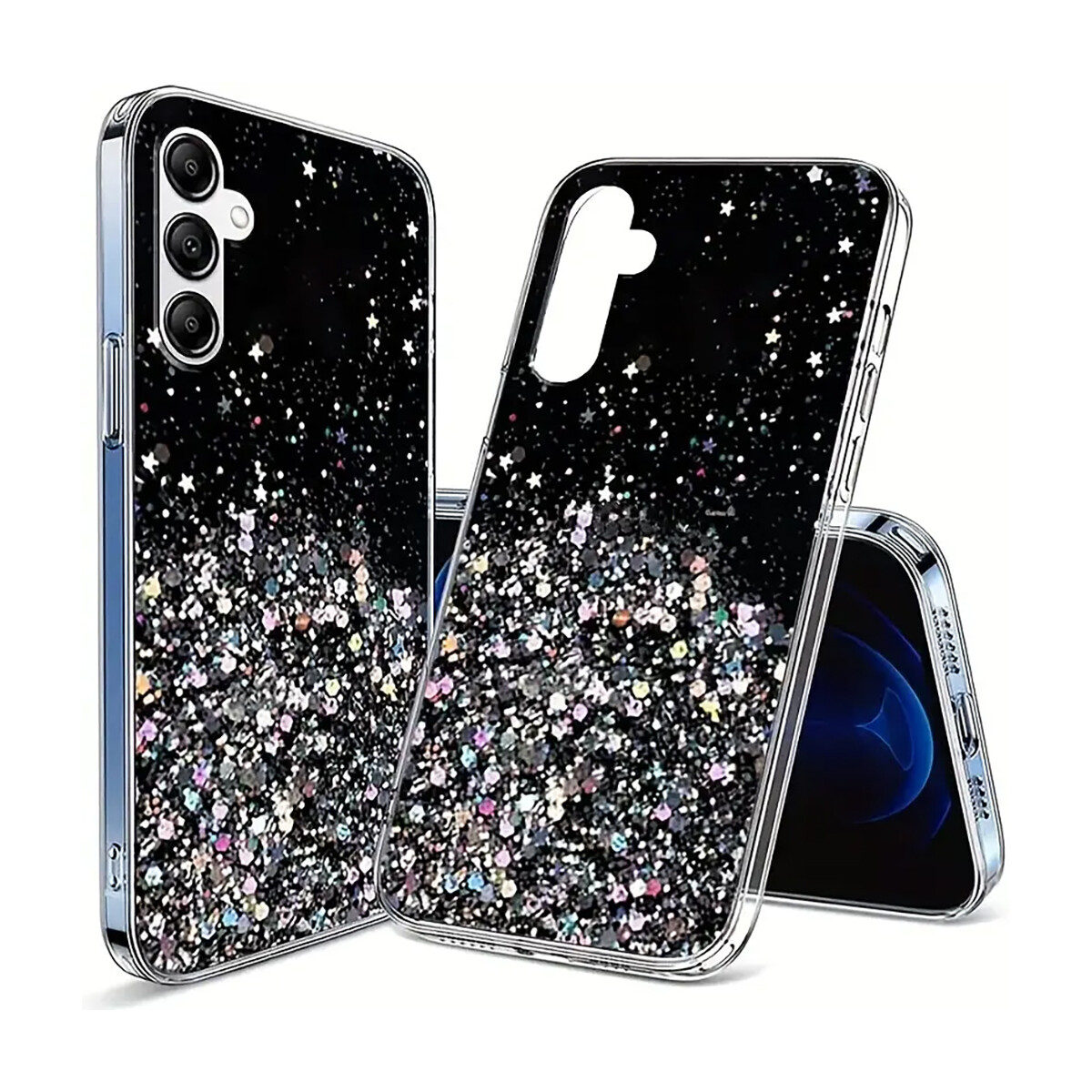 Protector Case TPU Glitter para Samsung Galaxy A25 5G - Black 