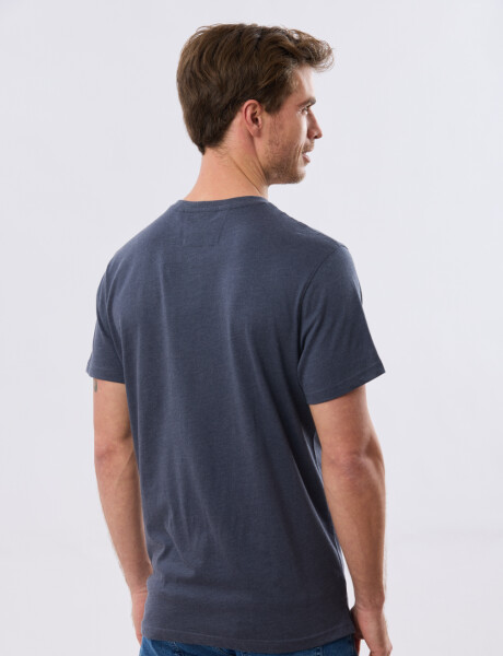 REMERA LISA DE ALGODÓN Denim