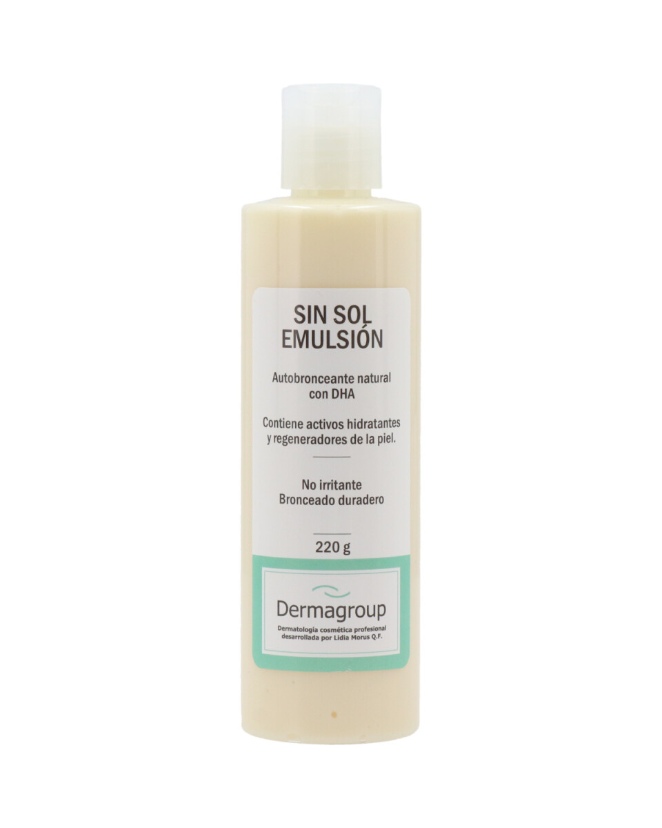 Sin Sol Emulsión - Autobronceante Corporal 