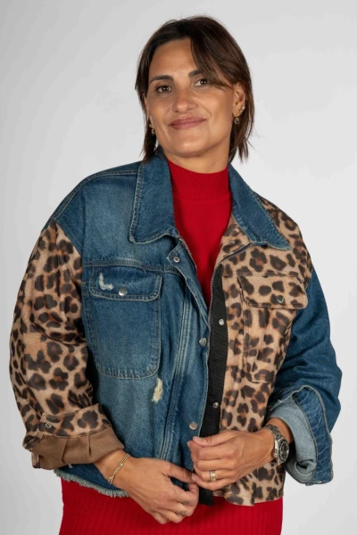 Campera Siberia Jeans Azul