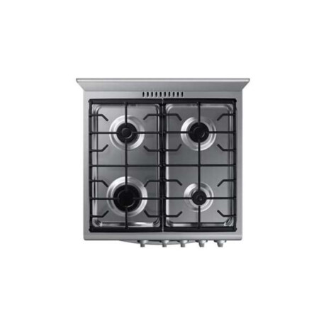 Cocina a gas Samsung Cocina con 4 Quemadores con Quemador Rápido Black