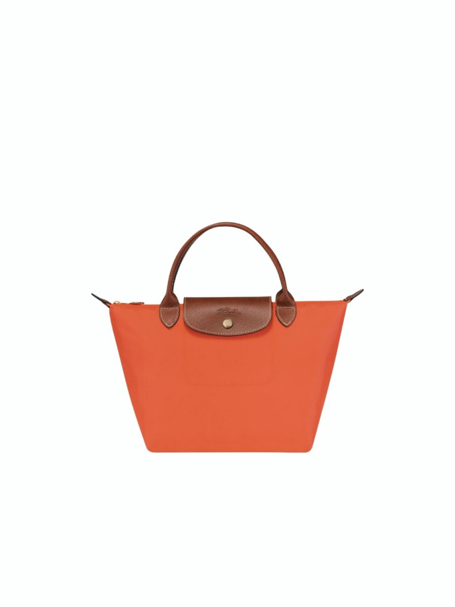 Longchamp -Cartera Longchamp plegable de nylon con cierre y asa corta, Le pliage S 