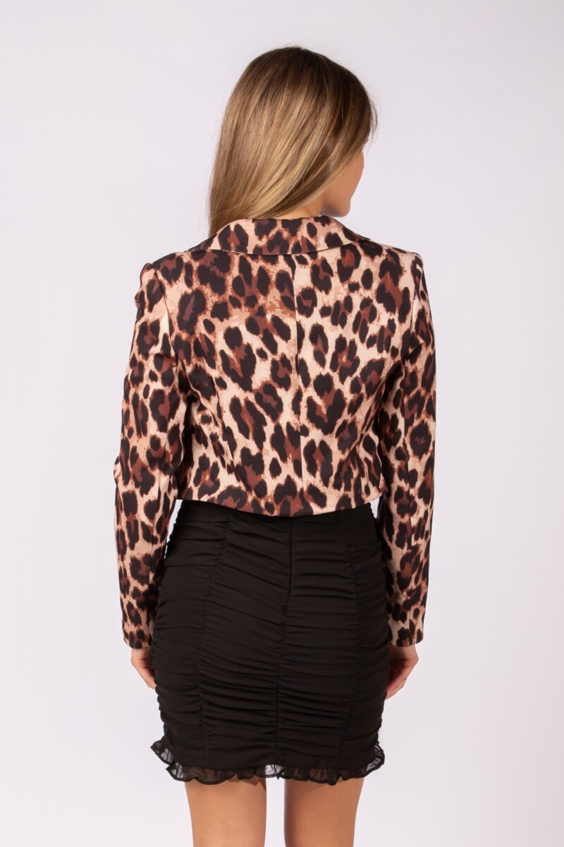 Blazer Anione Leopardo