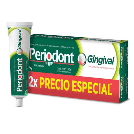 Pasta Dental Periodont Gingival 180g 2 U Pasta Dental Periodont Gingival 180g 2 U