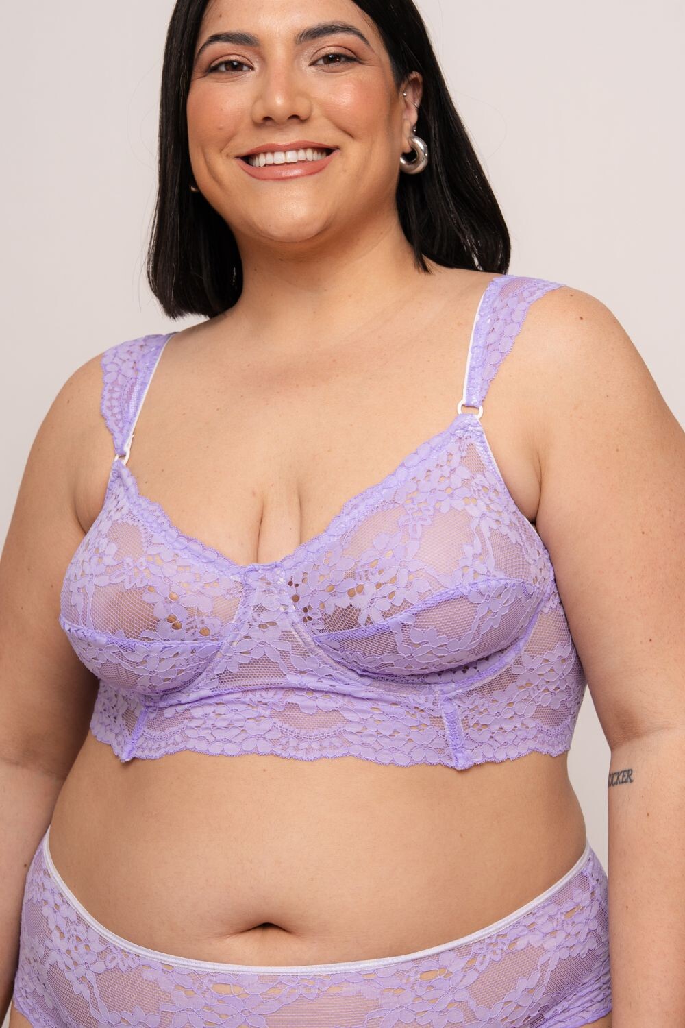 Corset corto Fiore Lila