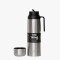 Termo brío premium 1 litro con pico cebador en acero inox Silver