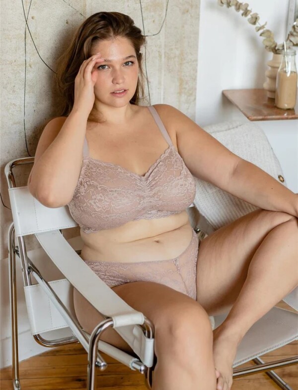 Bralette Encaje LAVANDA CLARO